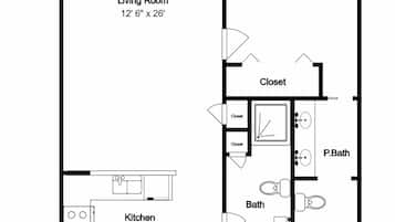 公寓客房 (2 Bedrooms) | 住宿設施服務