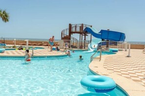 Indoor pool, outdoor pool