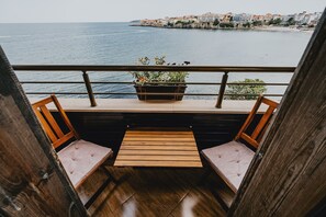 Deluxe Suite, 2 Bedrooms, Balcony, Bay View | Terrace/patio - Miletia Suites (Sozopol)