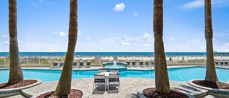 Indoor pool, outdoor pool