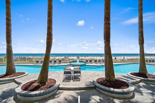 Indoor pool, outdoor pool