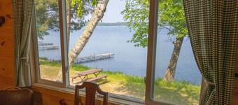 Webb Lake, Hackensack, Northern MN - 2 Bedroom, Sleeps 4  - Cabin #5 Blue Water