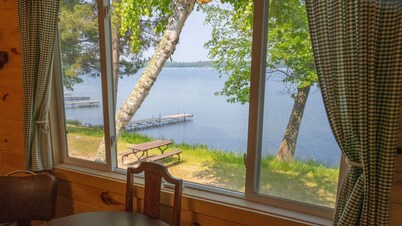 Webb Lake, Hackensack, Northern MN - 2 Bedroom, Sleeps 4 - Cabin #5 Blue Water