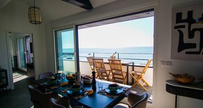 -Le Calypso - Élégance et Sublime vue Mer- Pointe de Trevignon -