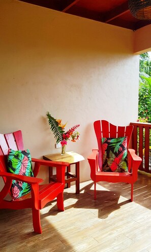 Terrace/patio - Sacred Garden Fiji (Taveuni Island West)