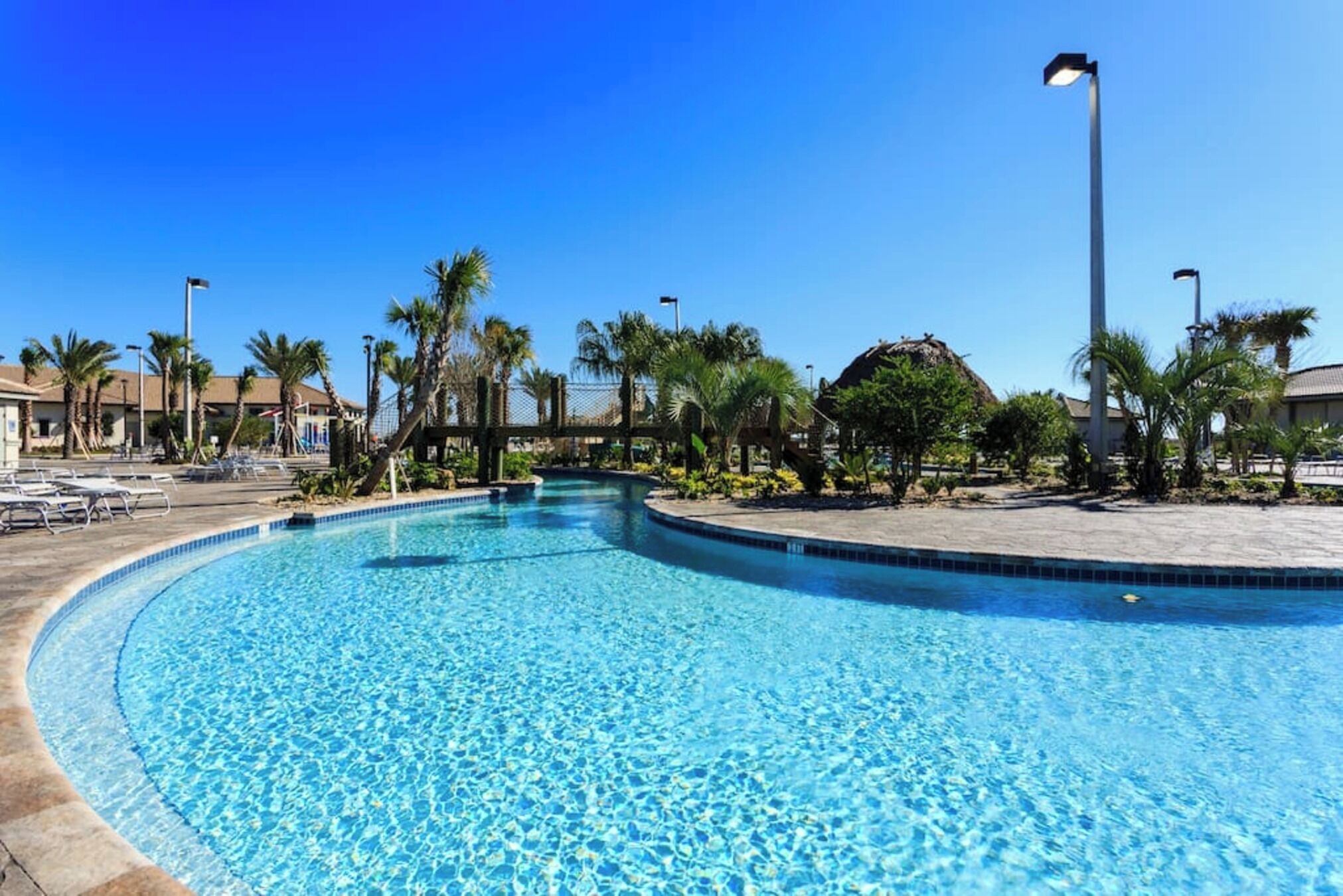 Deluxe-Haus | Blick auf die Anlage