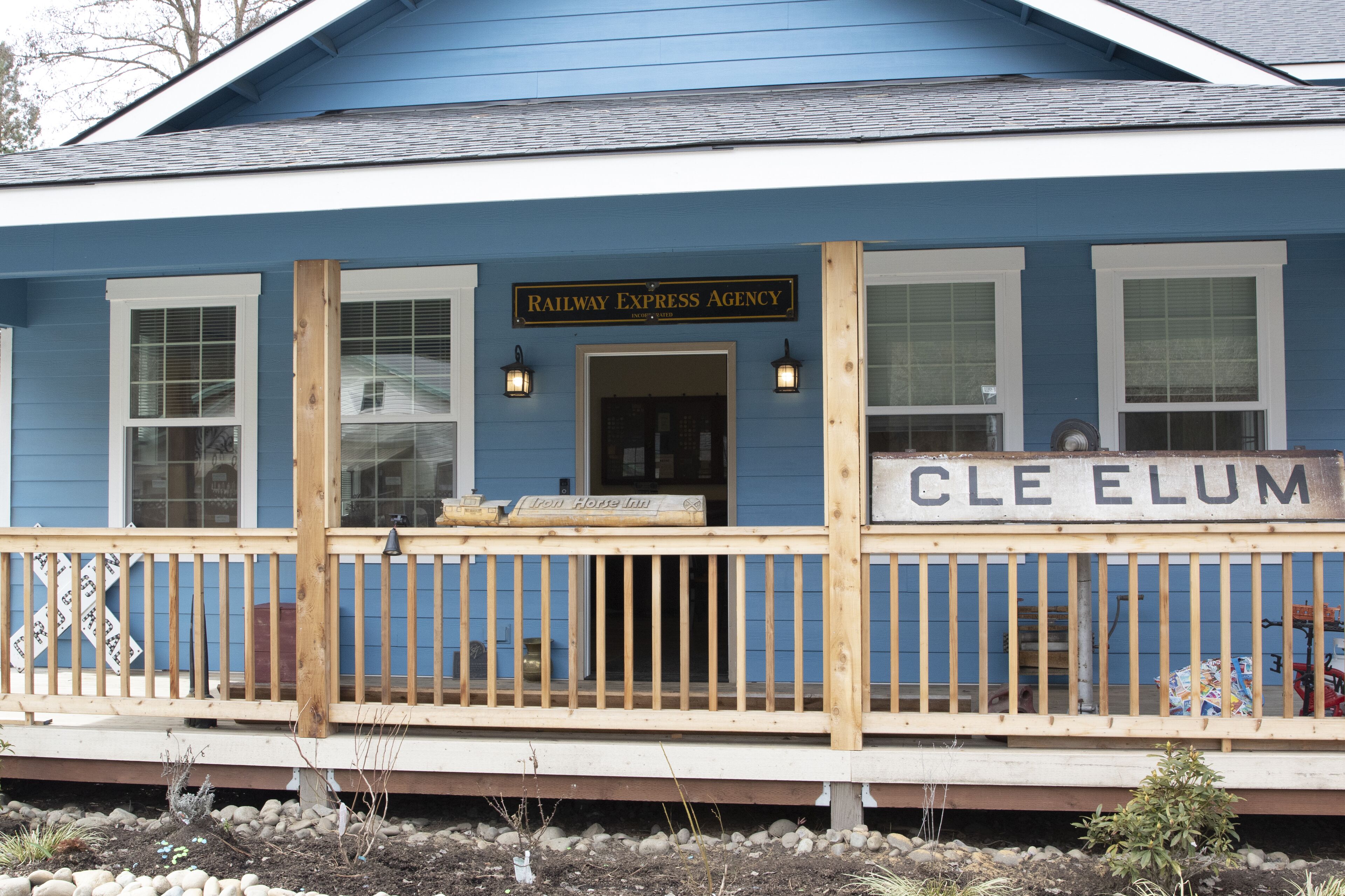 Voorkant van accommodatie