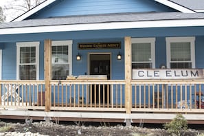 Fassade der Unterkunft