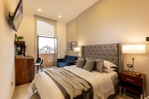 1 غرفة نوم ومكواة/لوح كي وواي فاي وملاءات أسرّة