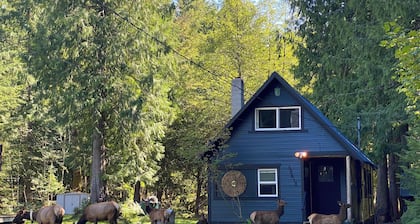 Little Blue House near Crystal Mountain & Mount Rainier