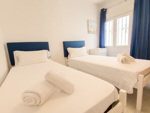 6 bedrooms, iron/ironing board, free WiFi, bed sheets