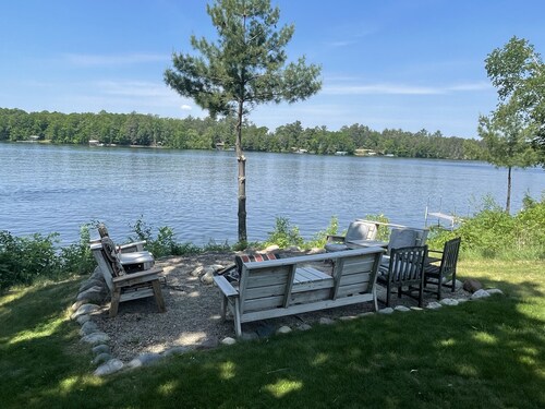 New Condo On Crosslake w/ Boat Slip, Private Beach, & Amenities for All Seasons!