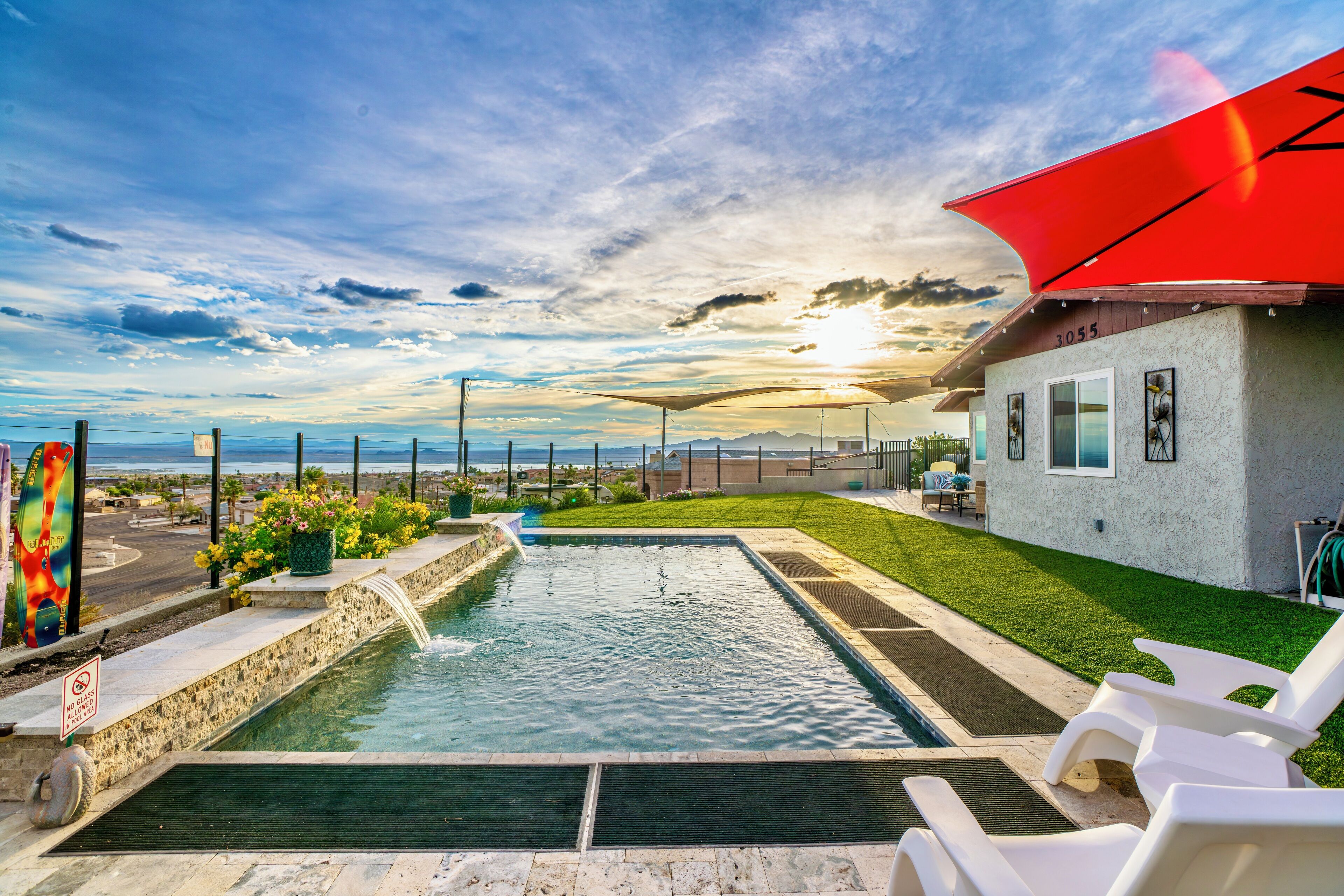 Alberca al aire libre 