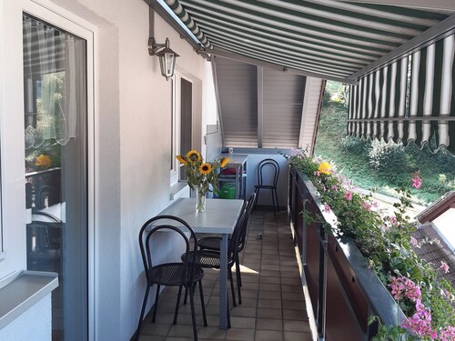 Apartment 'Ferienwohnung Am Geißberg' with Balcony and Wi-Fi