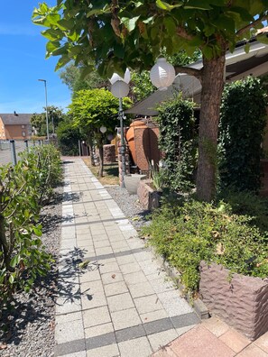 Overnattingsstedets uteområder
