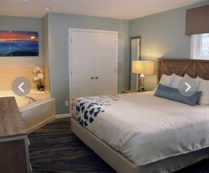 1 habitación y tabla de planchar con plancha 