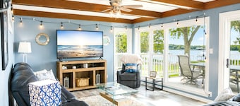 ⚓️Direct lake Lakefront Home Tritoon rental available