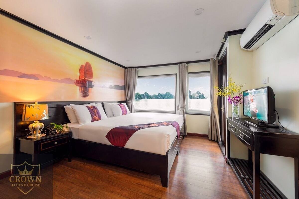Habitación junior con 1 cama matrimonial o 2 individuales | Ropa de cama de alta calidad y escritorio
