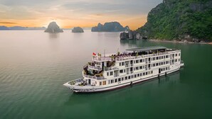 Front of property - HALONG CROWN LEGEND CRUISE (Tuan Chau)