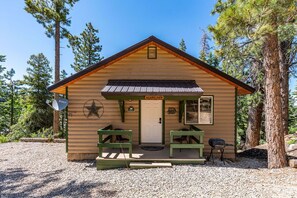 Exterior - Pet-Friendly Cabin Retreat: Cozy 2BR Bear Cabin Getaway in Duck Creek Village (Duck Creek Village)