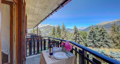 Studio La Borracina Mountain View, Sauze d'Oulx, Italy