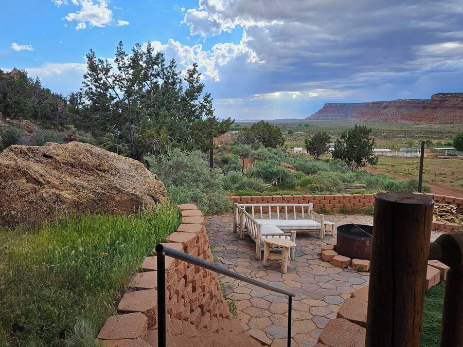 Ferienhütte | Terrasse/Patio