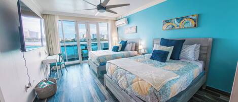 1 dormitori, escriptori, planxa i posts de planxar i wifi gratuïta