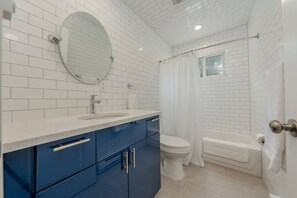 Shower, hair dryer