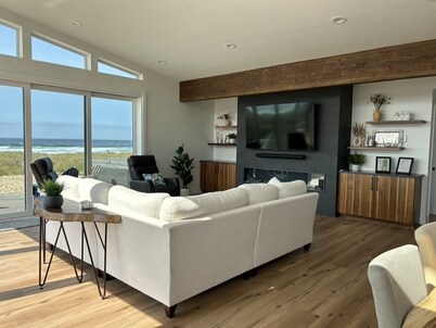 Ocean front 4 bedroom home.