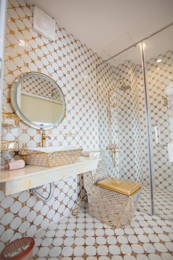 Business-Doppelzimmer zur Einzelnutzung | Badezimmer