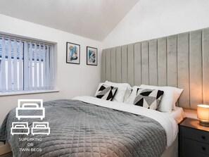 1 bedroom, iron/ironing board, WiFi, bed sheets - NH - F3 · Nottage House Premier Apartments (Cardiff)