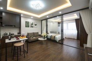 Deluxe-Apartment | 1 Schlafzimmer, Schreibtisch, kostenloses WLAN