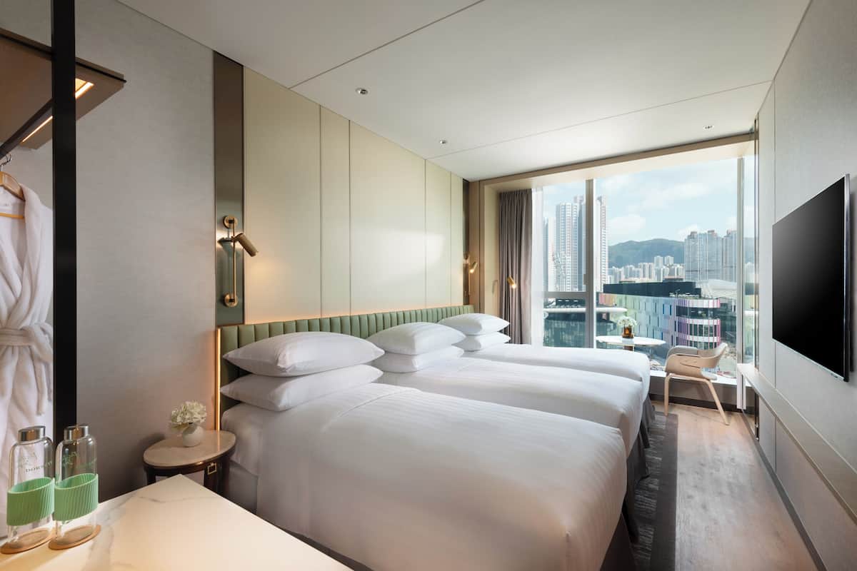 Premier-Dreibettzimmer | Blick auf die Stadt