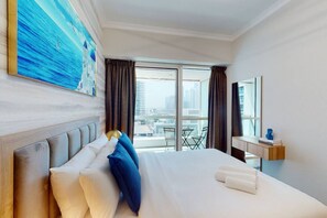 1 soveværelse, skrivebord, strygejern/strygebræt, Wi-Fi