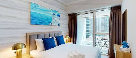 1 Schlafzimmer, Schreibtisch, Bügeleisen/Bügelbrett, WLAN