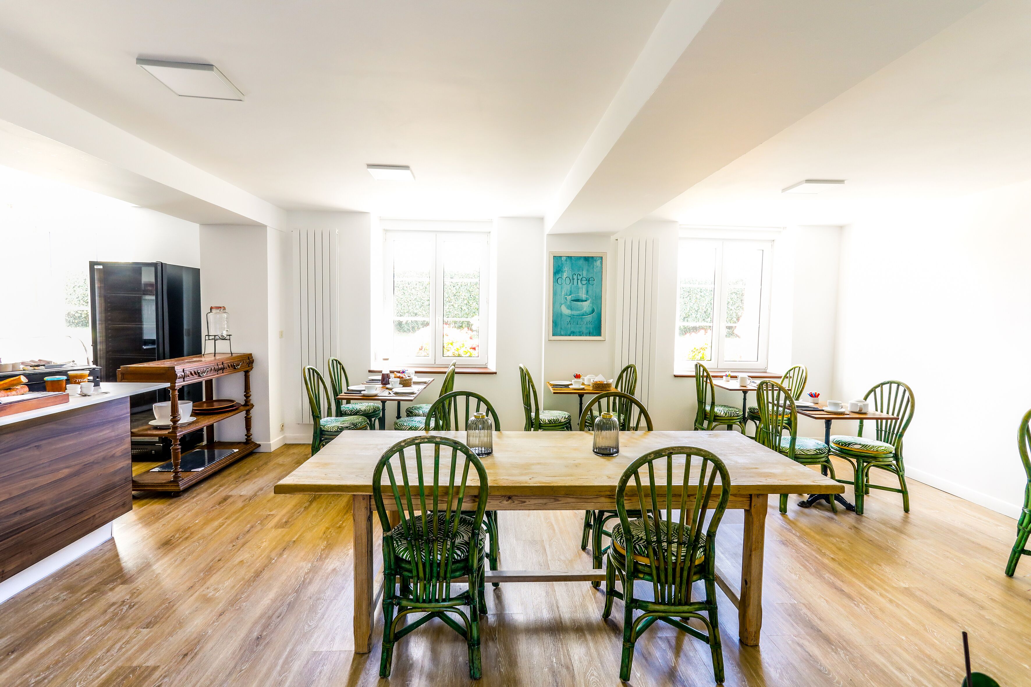 Petit déjeuner buffet compris tous les jours