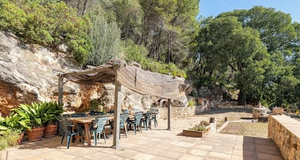 Farmhouse 'Masia Puigadoll' with Mountain View, Private pool and Air Conditioning