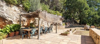 Farmhouse 'Masia Puigadoll' with Mountain View, Private pool and Air Conditioning