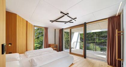 Ferienwohnung 'Haus 191' mit Bergblick, privater Terrasse und WLAN