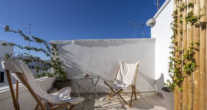 Holiday Apartment "Civico40 Suite" with 2 Private Terraces, Balcony & Wi-Fi