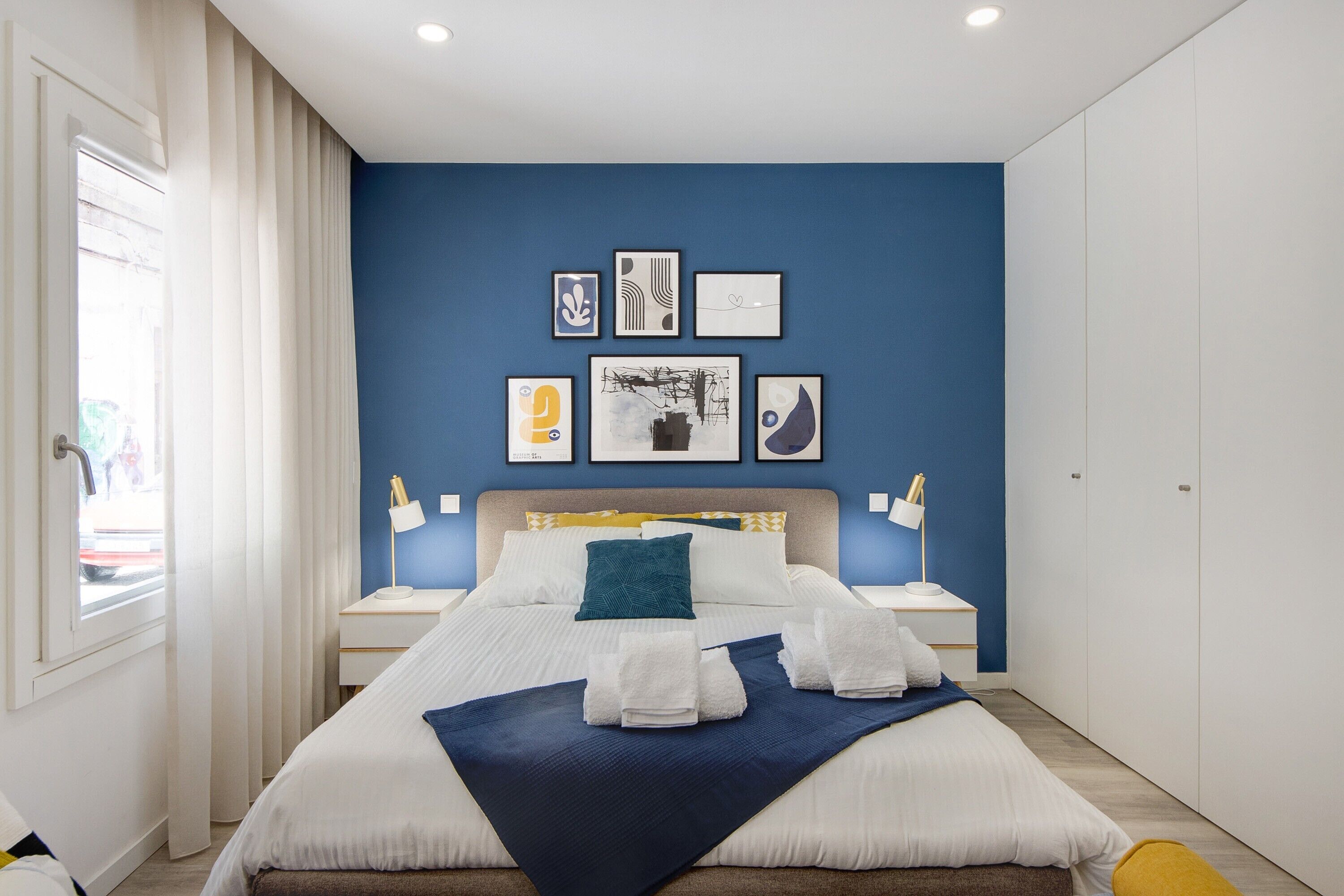 1 多间卧室、免费 WiFi、床单