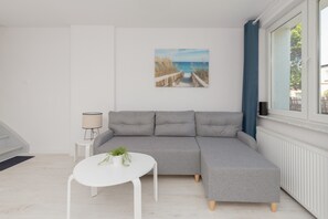 公寓, 2 间卧室, 双浴室 | 客厅