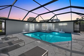 Beheizter Pool