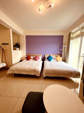 Comfort Quadruple Room | Blackout drapes, free WiFi - Sleep or no (Jinning)