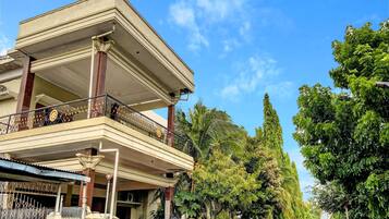 Fassade der Unterkunft