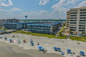 Accommodatie ligt op het strand