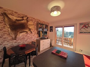 Dining - Cozy apartment "WAPITI" at the foot of the slopes (Les Deserts)