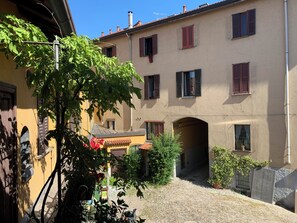 Majoituspaikan julkisivu