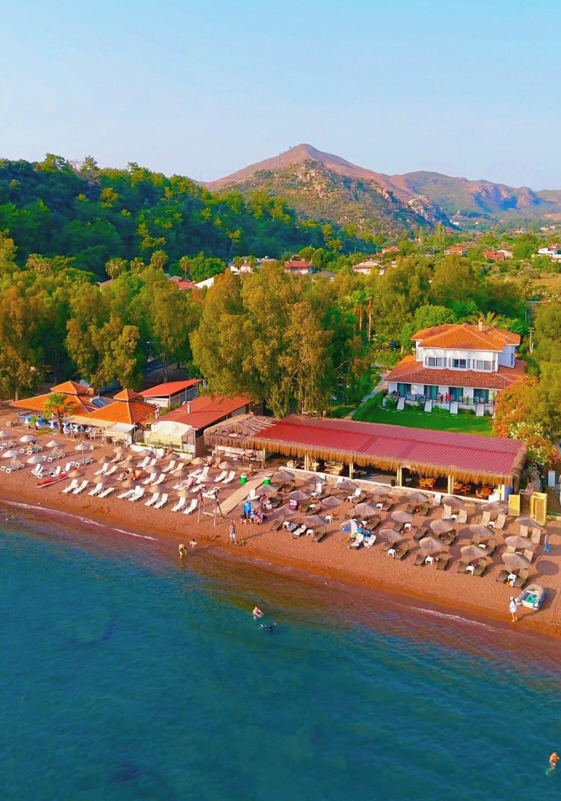Praia particular, serviço de traslado de/para a praia grátis 