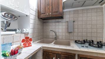 Ferienhaus, 1 Schlafzimmer | Eigene Küche | Herdplatte, Espressomaschine, Wasserkocher